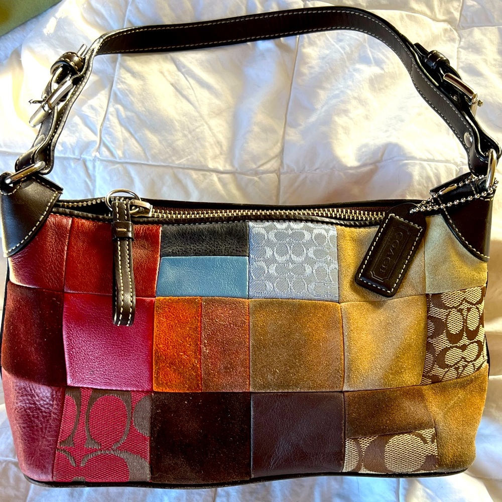 Coach patchwork purse